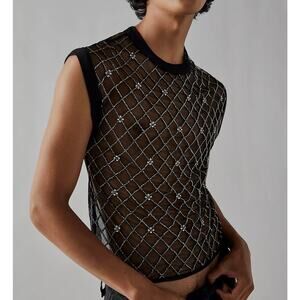 Free people Disco Nights Top size small